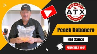 How to make Peach Habanero Hot Sauce [upl. by Norrek401]