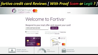 fortiva credit card Reviews  With Proof Scam or Legit  fortiva credit card  MyFortiva Com Reviews [upl. by Ainit112]