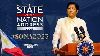 State of the Nation Address 2023  ABSCBN News [upl. by Silda]