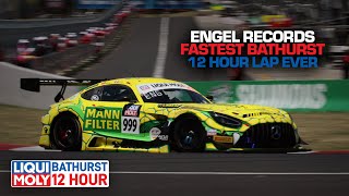 Engel records fastest Bathurst 12 Hour lap ever  LIQUI MOLY Bathurst 12 Hour 2023 [upl. by Isla12]