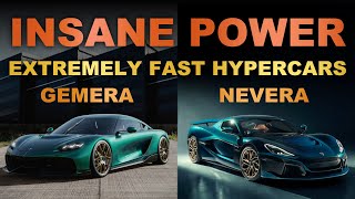 RIMAC NEVERA VS KOENIGSEGG GEMERA  INSANE POWER [upl. by Arahc937]