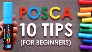 10 Posca Pen Tips for Beginners [upl. by Orfurd]