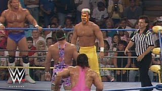 The Steiner Brothers vs Sting amp Lex Luger WCW SuperBrawl on WWE Network [upl. by Acirne489]