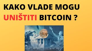 KAKO VLADE MOGU UNIŠTITI BITCOIN [upl. by Aldred40]