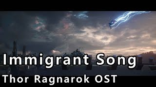 Immigrant Song Thor Ragnarok 토르3 라그나로크 [upl. by Agosto]