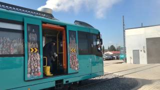 Feuerwehr Frankfurt  Bivalenter Antrieb für Stadtbahn im Rahmen des Katastrophenschutzes [upl. by Einna530]