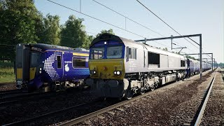 Train Sim World 5 Direct Rail Services EMD Class 66 Scottish Express AWS TWPS DSD ETCS PS5 Gameplay [upl. by Redna]