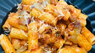 🙏PASTA AMATRICCIANA🙏LA mejor RECETA DE pasta ITALIANA [upl. by Gael]