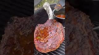 Part 41 Tomahawk Steak juicy Perfection grilled meat grilling food grilledmeat grilledsteak [upl. by Asila]