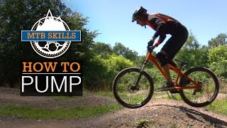 How To Pump  MTB Skills [upl. by Heurlin]