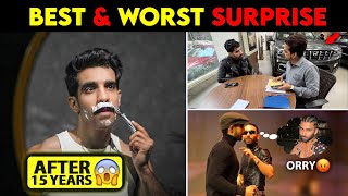 Worst amp Best SURPRISE of My Life CRYING😭 Thar from youtube money Who is Orry  VLOG Reactions [upl. by Kcirde]