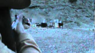 1873 lever rifle speed shooting 38spl [upl. by Ecniv]