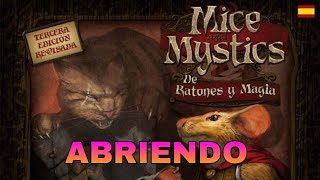 MICE AND MYSTICS TERCERA EDICIÓN  Abriendo  UNBOXING [upl. by Ahsahtan]