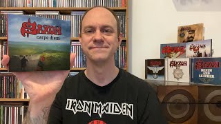 Saxon  Carpe Diem  New Album Review amp Unboxing [upl. by Anialram203]