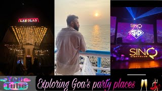 Best places to party in north Goa 🥂♥️❤️‍🔥💯 [upl. by Willner]