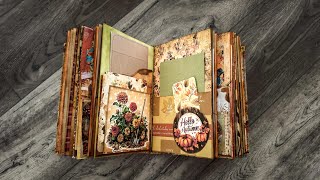 Fall Junk Journal Flip Through 62 SOLD [upl. by Zirkle]