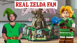 REAL ZELDA FAN REVIEWS LEGO GREAT DEKU TREE 2 IN 1 [upl. by Fabrianna]