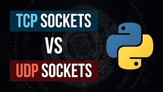 TCP vs UDP Sockets in Python [upl. by Hyrup]