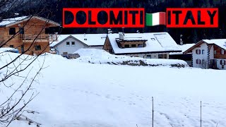 🇮🇹📽THE BEAUTIFUL ‘MOENA’ DOLOMITY ITALY GOING UP TO THE HIGHEST MOUNTAIN [upl. by Matthew]