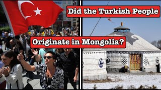 Did the Turkish People Originate in Mongolia [upl. by Sarad155]