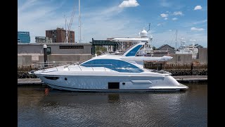 2021 Azimut 50 Flybridge  For Sale with HMY Yachts [upl. by Aiuqat]