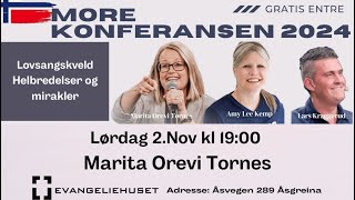 Marita Orevi Tornes taler Lørdag 2nov 2024 under More Konferansen [upl. by Bernette]