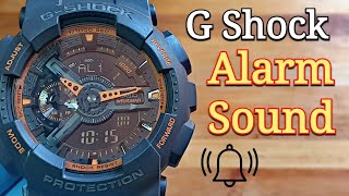 Casio G Shock Watch Alarm Sound [upl. by Einalam]