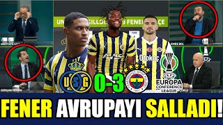 FENER AVRUPADA PARLADI DÜNYA OSTERWOLDEYE GÖZÜ DİKTİ FENERBAHÇE 3 SAINT GILLOISE 0 KONFERANS LİGİ [upl. by Wolbrom801]