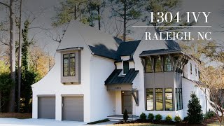 1304 Ivy  Raleigh NC  Luxury Custom Home Virtual Tour [upl. by Orimisac]