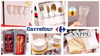 CARREFOUR ARRIVAGE 🥳 VAISSELLE SERVICE 🌟 261122 [upl. by Fancy]