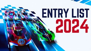 La ENTRY LIST del Mondiale Endurance WEC 2024 con Hypercar e GT3 [upl. by Cathee]