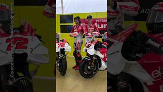 VR46 Racing Team Presents Special Livery at Indonesian GP  pertamina enduro indonesiangp motogp [upl. by Opportina]