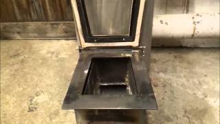 rocket stove heater part 1 [upl. by Eerdna]