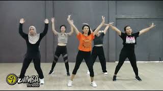 Rasa sayang Sayange Zumba  Amsyar Lee  Choreo by Zin Erma Gombong [upl. by Pascale]