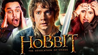 THE HOBBIT THE DESOLATION OF SMAUG 2013 MOVIE REACTION  FIRST TIME WATCHING  REVIEW [upl. by Strage711]