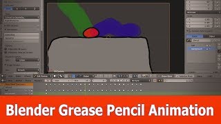 Blender Grease Pencil Animation Tutorial [upl. by Wojcik]