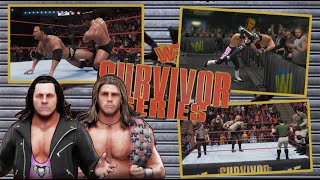 WWF Survivor Series 97 WWE 2K [upl. by Esital]