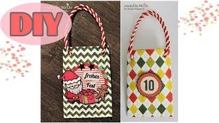 Adventskalender selber basteln  Aus Klopapierrollen  Christmas calendar  DIY [upl. by Ettenotna]