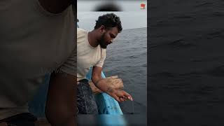 Catching Pompano Fish in the Deep Sea fishing fishingvideo fishingtime [upl. by Aikaz]