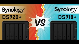 Synology DS920 vs DS918 NAS Comparison [upl. by Vernon]