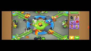 BTD6 How to WIN Spillway with Sauda Magic Monkeys Only HARD [upl. by Gintz]