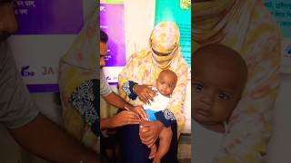 Baby injection crying video on hip shorts trending injection [upl. by Burroughs320]