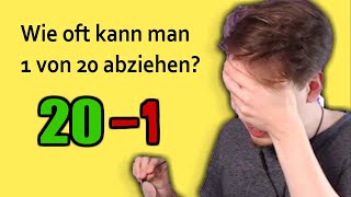 Jonny macht einen IDIOTENTEST [upl. by Lusa]