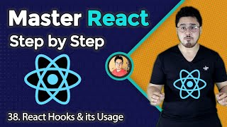 Introduction to React Hooks  Complete React Course in Hindi 38 [upl. by Felicia]