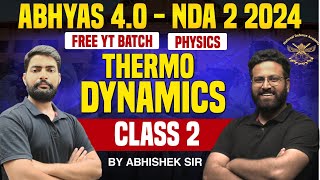 NDA Physics Thermodynamics Part 2 For NDA  Science For NDA  Target NDA 2 2024  Learn With Sumit [upl. by Ennaylloh]