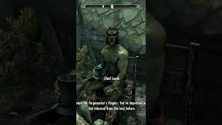 Skyrim Secret Choices you didnt know about Forgemasters Fingers skyrimgamers skyrimse [upl. by Seebeck684]