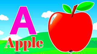 A for apple  अ से अनार  abcd  phonics song  a for apple b for bat c for cat  abcd song  abcd [upl. by Renita276]