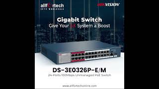 Buy PoE Switch  Allfortech [upl. by Ycnaffit]