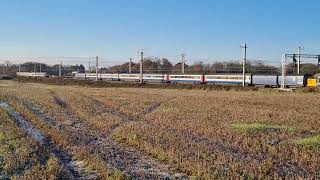 37521  37409 Golborne Junction Crewe  Carlisle Upperby 30112023 [upl. by Einaej285]