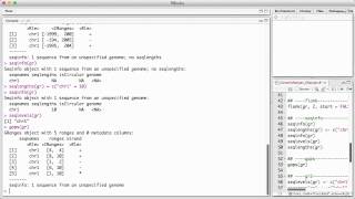 GenomicRanges GRanges v1 [upl. by Henryson]